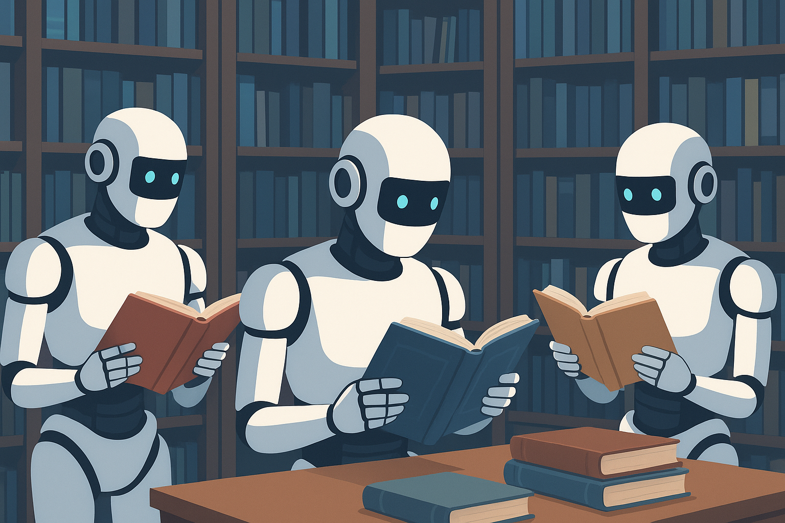 Główna ilustracja artykułu: Generatywne AI i samodzielne AI agenci