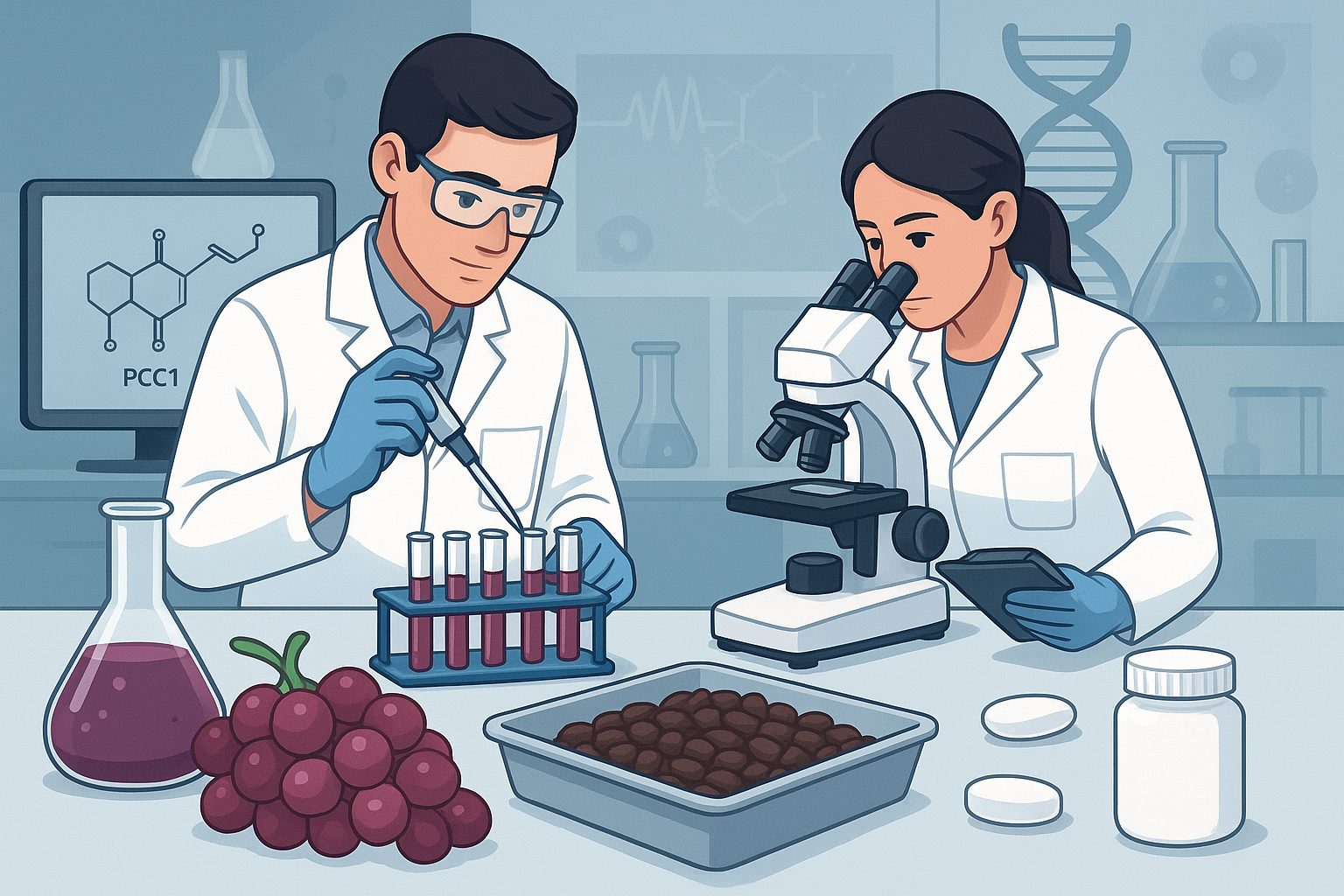 Dodatkowa wizualizacja: Chińskie tabletki z pestek winogron na długowieczność