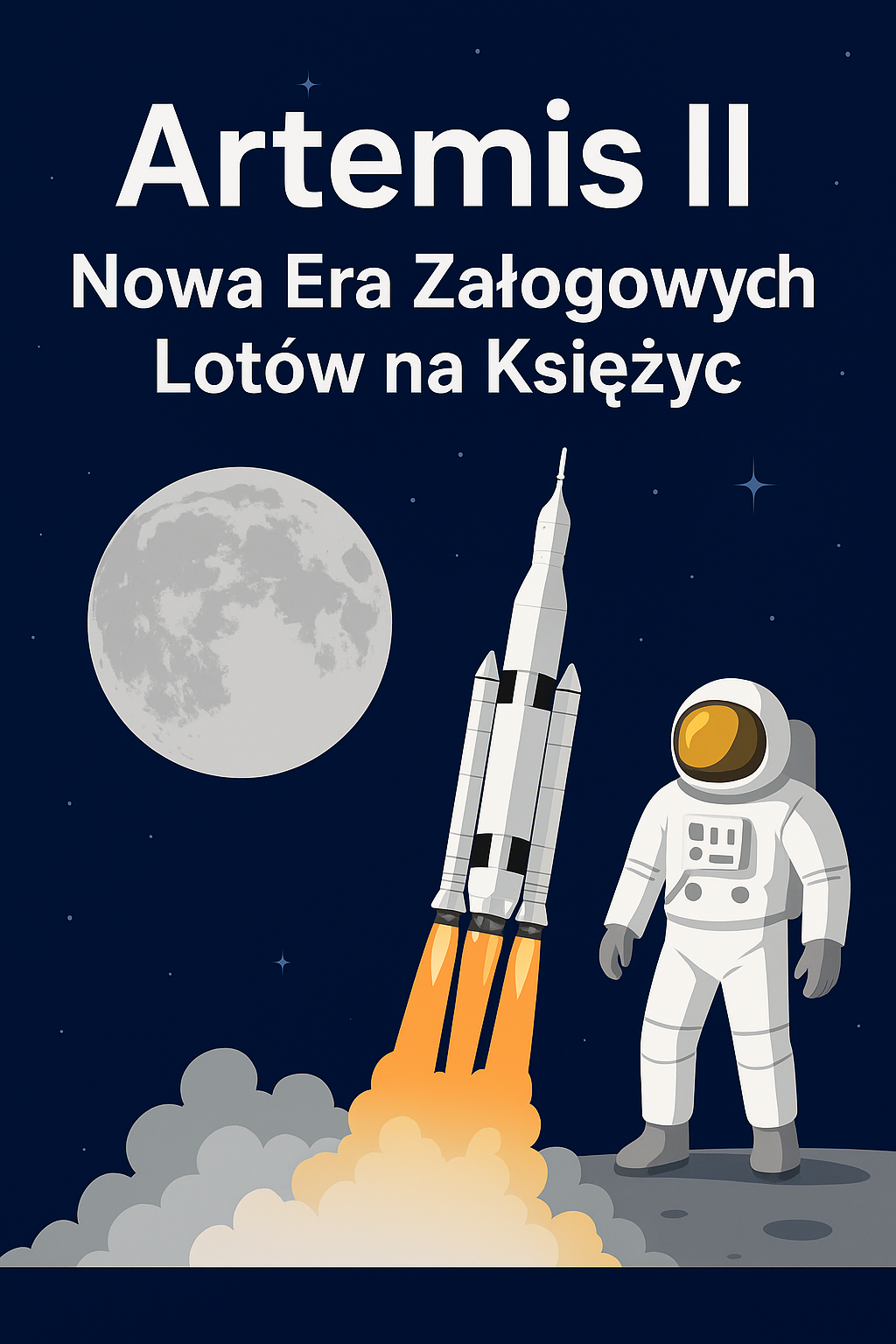 Główna ilustracja artykułu: Powrót człowieka na Księżyc: misja Artemis