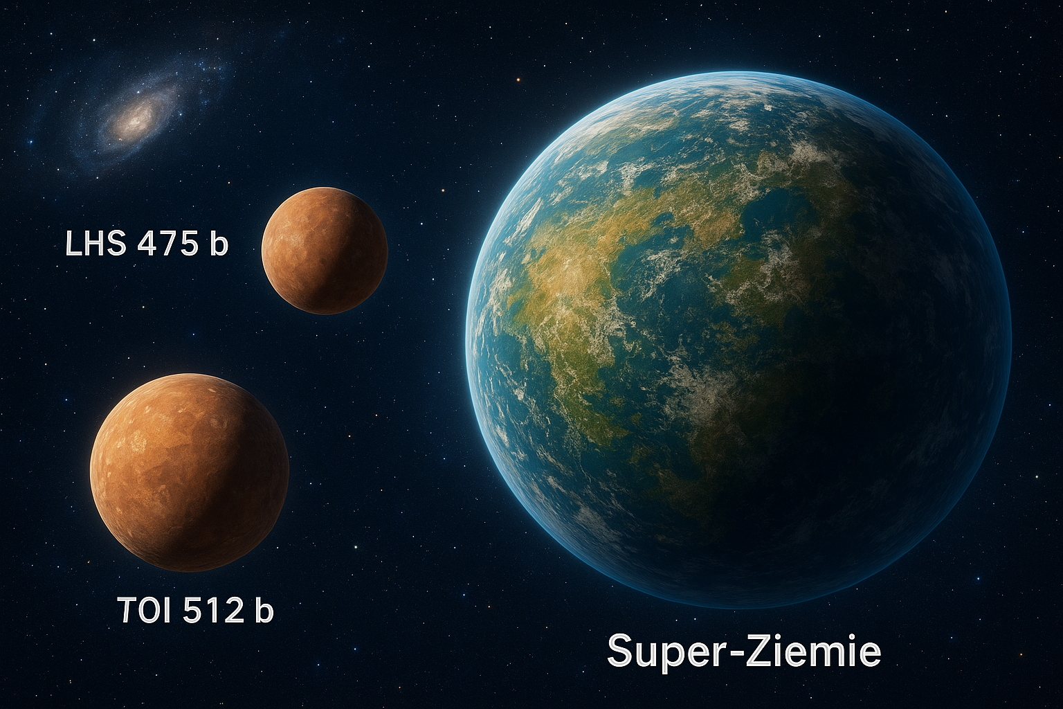 Główna ilustracja artykułu: Nowe egzoplanety podobne do Ziemi  