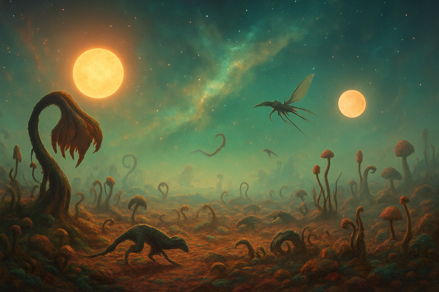 Atmosfera egzoplanet — woda, metan i tlen 