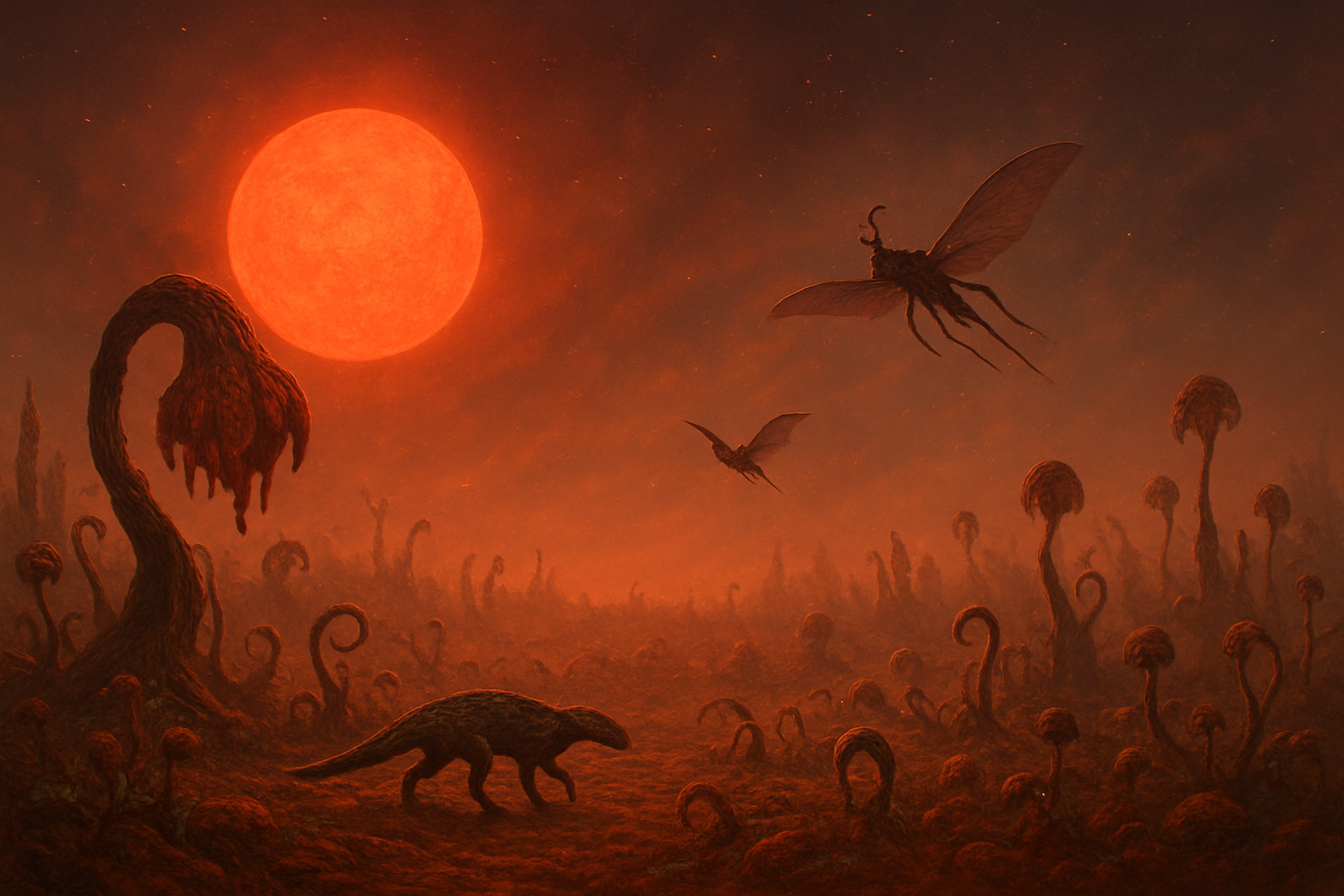 Dodatkowa wizualizacja: Atmosfera egzoplanet — woda, metan i tlen 