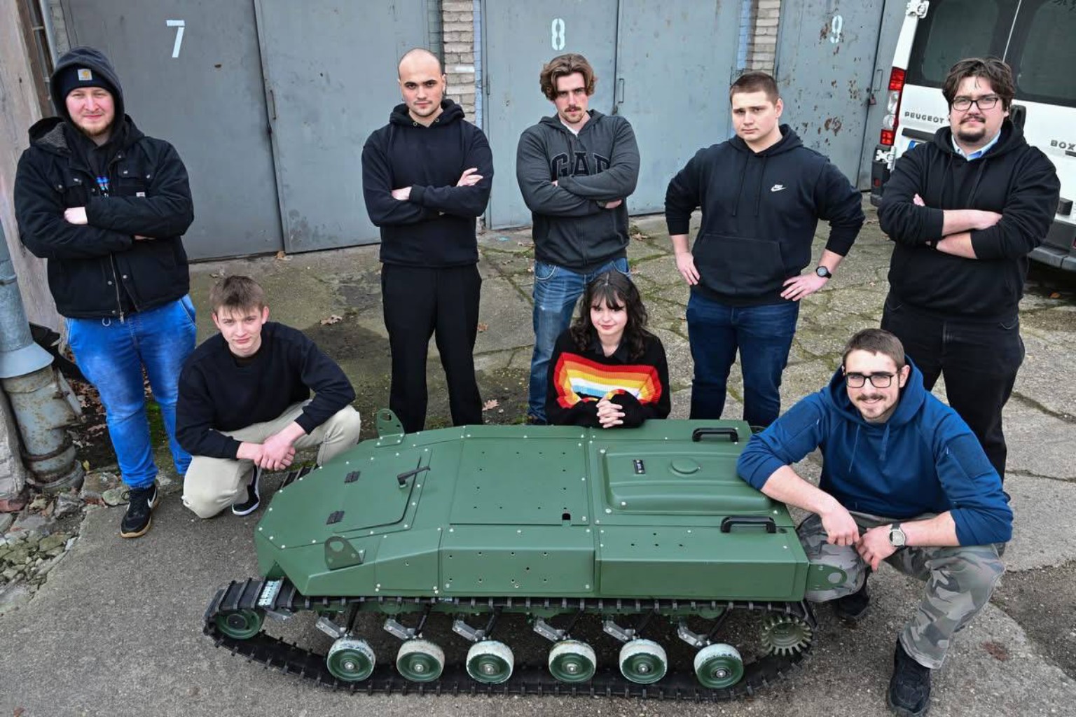 Główna ilustracja artykułu: Studencki robot Bufo z Wrocławia rusza w teren