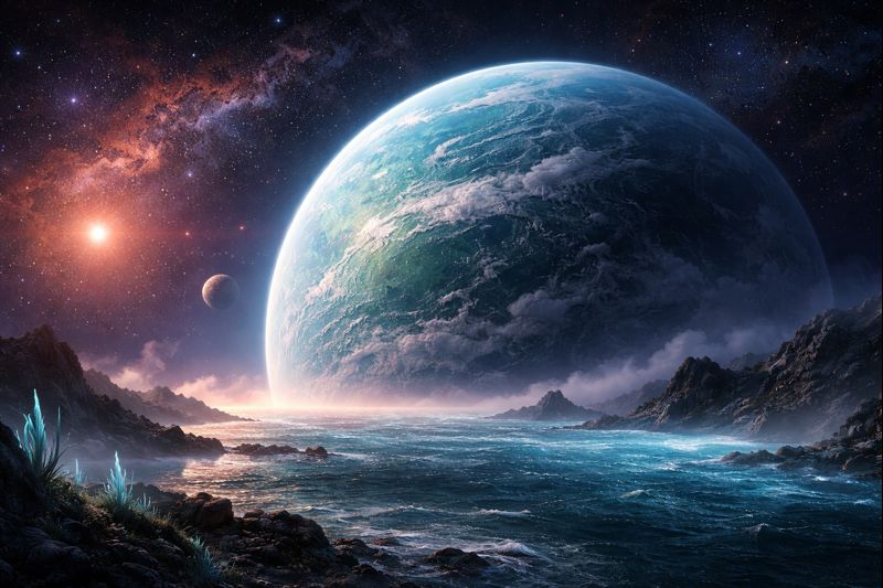 Główna ilustracja artykułu: Możliwa biosygnatura na K2-18 b – co naprawdę odkrył JWST