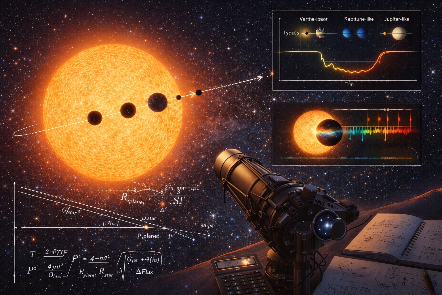 Główna ilustracja artykułu: Badanie atmosfer planet pozasłonecznych: Początek nowej ery